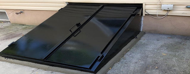 Basement door installation Rhode Island